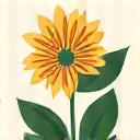 Icon representing locally sourced flowers